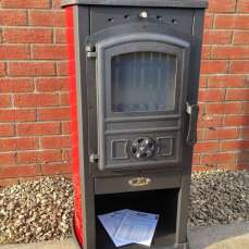 Печь-камин Blist Zar серая Амазонка бай фото в Могилеве