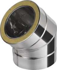 Сэндвич-Колено (Отвод) 45 304/430 0.8, изол. 50 мм купить в Могилеве