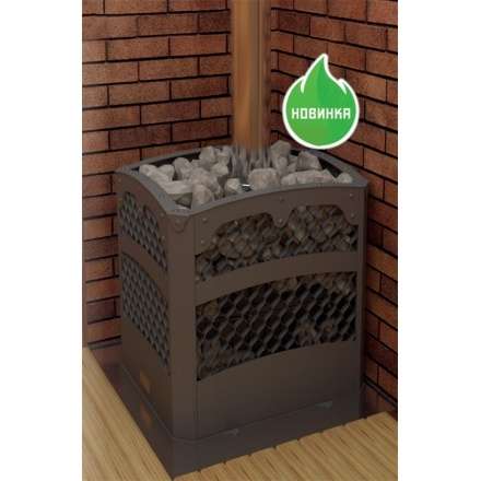 Печь для бани Теплодар БЫЛИНА-СЕТКА-12Ч Панорама (1.2) (без двери БЫЛИНА 16 обрамления) в Могилеве