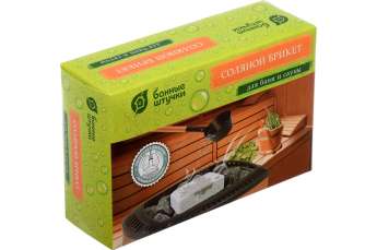 Соляной брикет с травами 