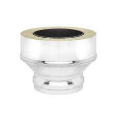 Переход на сэндвич нерж. (AISI 304 0,8мм/0,5мм) д.150х220 (ММ) купить в Могилеве