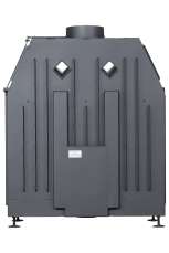 Каминная топка Экокамин Альфа 1000 B подовая черный шамот в Могилеве