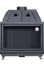 Каминная топка Экокамин Альфа 1000 B подовая черный шамот в Могилеве