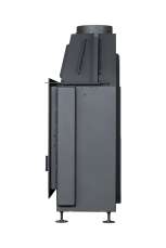 Каминная топка Экокамин Альфа 1000 B подовая черный шамот в Могилеве