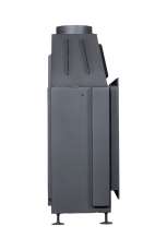 Каминная топка Экокамин Альфа 1000 B подовая черный шамот в Могилеве