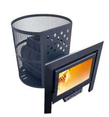 Печь Пегас Легион 16 чугун панорамная дверь Амазонка бай фото в Могилеве