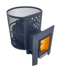 Печь Пегас Легион 22 чугун ДТ 4 стекло Амазонка бай фото в Могилеве