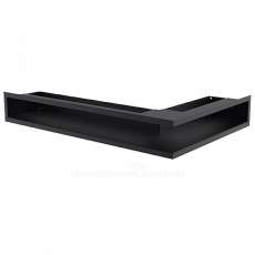 Решетка люфт угловая левая 547х766х90 (графит) Амазонка бай фото в Могилеве