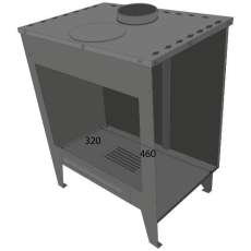 Купить Печь-камин Печь-камин Пегас Опти 180 сталь в Могилеве Амазонка бай фото в Могилеве