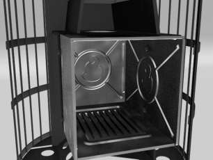 Печь для бани КРОНОС Колизей 24 ВСЧ Панорама в Могилеве