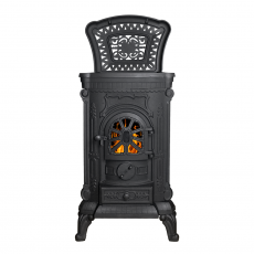 Чугунная ПЕЧЬ-КАМИН Везувий А-07 Антрацит в Могилеве