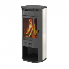 Печь-Камин ASTON 11кВт (180 м3) угловой в Могилеве