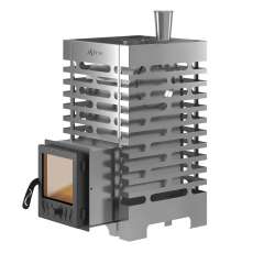 Печь для бани Везувий ASTON 16 INOX стекло в Могилеве