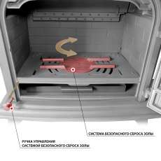 Печь-камин Везувий HR-15 Антрацит в Могилеве