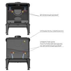 Печь-камин EVEREST F11 в Могилеве