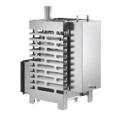 Печь для бани Везувий ASTON 16 INOX стекло АКВА в Могилеве