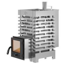 Печь для бани Везувий ASTON 16 INOX стекло АКВА в Могилеве