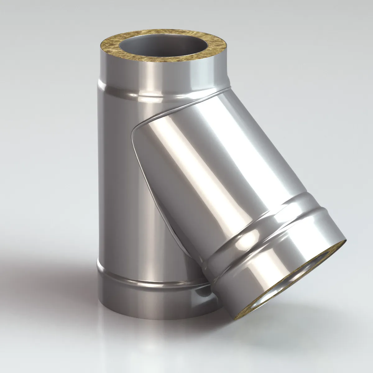 Сэндвич-тройник 45 304/430 1,0, изол. 50 мм в Могилеве