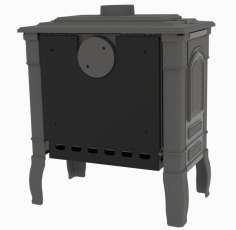 Печь-камин FireWay Gunter N чёрный в Могилеве