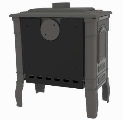 Печь-камин FireWay Gunter N чёрный в Могилеве