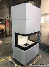 Камин Родос 800 СЛОНОВАЯ КОСТЬ шамот белый в Могилеве