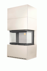 Камин Родос 800 СЛОНОВАЯ КОСТЬ шамот белый в Могилеве