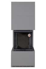 Камин Родос 900 ГРАФИТ, шамот черный в Могилеве