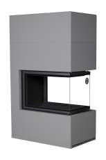 Камин Родос 900 ГРАФИТ, шамот черный в Могилеве