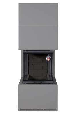 Камин Родос 900 ГРАФИТ, шамот черный в Могилеве