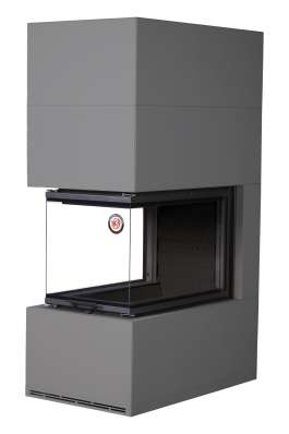 Камин Родос 900 ГРАФИТ, шамот черный в Могилеве