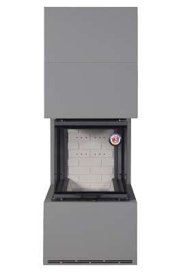 Камин Родос 900 ГРАФИТ, шамот белый в Могилеве