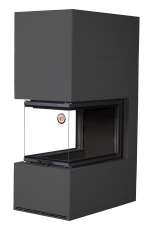 Камин Родос 900 ЧЕРНЫЙ, шамот черный в Могилеве