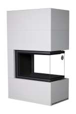 Камин Родос 900 СЛОНОВАЯ КОСТЬ, шамот черный в Могилеве