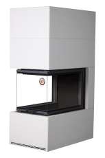 Камин Родос 900 СЛОНОВАЯ КОСТЬ, шамот черный в Могилеве