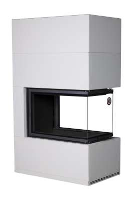 Камин Родос 900 СЛОНОВАЯ КОСТЬ, шамот черный в Могилеве