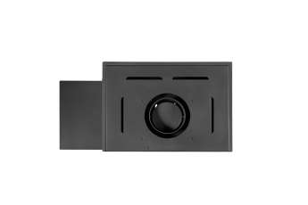 Камин МАДРИД на дровнике Гигант слева черный\белый шамот в Могилеве