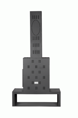 Камин МАДРИД на дровнике Гигант центральный черный\белый шамот в Могилеве