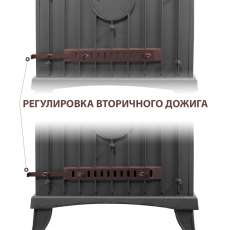 Печь-камин Везувий KZ-14РS Антрацит в Могилеве