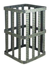 Сетка на трубу 300х300х500 Гефест ЗК 35/40/45 фото Сетка на трубу 300х300х500 Гефест ЗК 35/40/45 купить в Могилеве