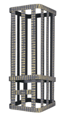 Сетка на трубу для Ураган 250х250х750 Гром 30 под шибер фото Сетка на трубу для Ураган 250х250х750 Гром 30 под шибер купить в Могилеве