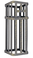 Сетка на трубу (300х300х500) Гром 50 под шибер фото Сетка на трубу (300х300х500) Гром 50 под шибер купить в Могилеве