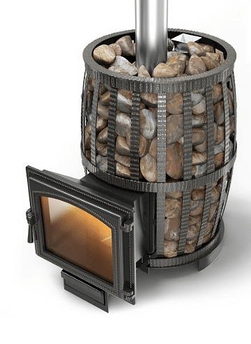 Печь для бани Везувий Легенда Русский Пар Ковка 18 (240) Амазонка бай фото в Могилеве