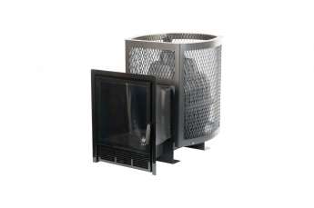 Печь для бани СИБИРЬ 24 PRO Панорамное стекло, сетка купить в Могилеве