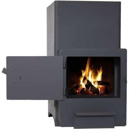 Печь банная Копеечка с выносной топкой стальная фото в Могилеве