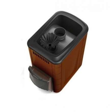 Печь для бани Термофор Гейзер 2014 Inox ДА ЗК терракота в Могилеве