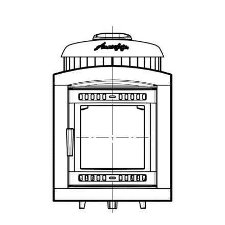 Банная печь ProMetall Атмосфера ламели Жадеит в Могилеве