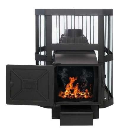 Печь банная чугунная СИБИРЬ 21 облегченная топка в Могилеве