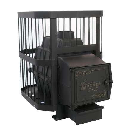 Печь банная чугунная СИБИРЬ 21 облегченная топка в Могилеве