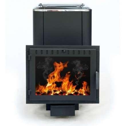 Печь банная Сибирь-18 (панорамное стекло, конвекционная) в Могилеве