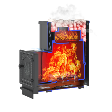 Печь для бани Везувий Сенсация 12 Антрацит (ДТ-3) Амазонка бай фото в Могилеве